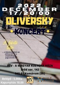 OLIVÉRSKY / koncert