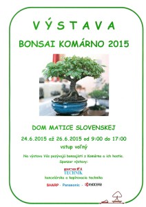 Výstava Bonsai Komárno 2015