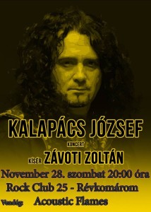Kalapács József és Acoustic Flames koncert