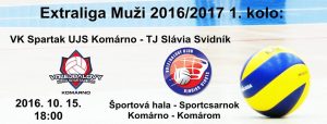 VK Spartak UJS Komárno – TJ Slávia Svidník