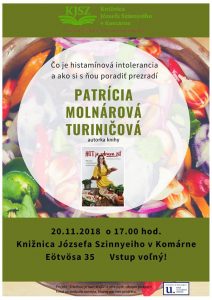 Patrícia Molnárová Turiničová / Čo je histamínová intolerancia a ako si s ňou poradiť
