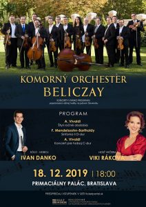 Adventný koncert komorného orchestra Beliczay