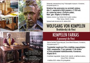 WOLFGANG VON KEMPELEN / otvorenie výstavy