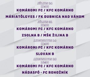 KFC Komárno – FK Dubnica nad Váhom