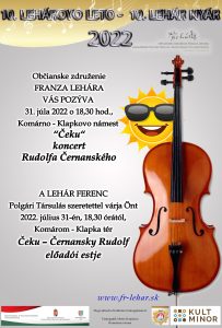 Lehárovo leto 22022 / Lehár nyár 2022