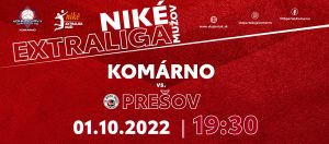 RIEKER UJS Komárno – VK MIRAD UNIPO Prešov