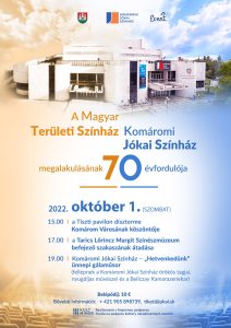 Komáromi Jókai Színház 70 évfordulója