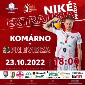 Rieker UJS Komárno – MITA VolleyTeam Prievidza