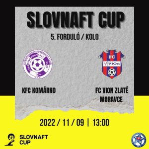 KFC Komárno – FC VION Zlaté Moravce / Slovnaft cup