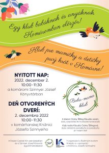 Klub pre mamičky a detičky /prvý krát v Komárne