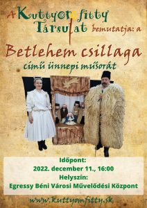 Kuttyomfitty Társulat Betlehem csillag című előadás