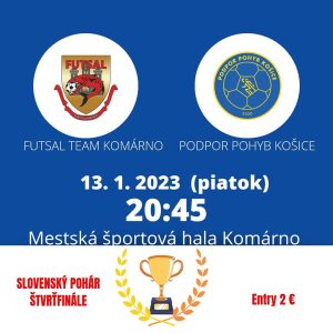 FUTSAL TEAM Komárno vs PODPOR POHYB Košice