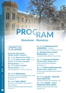 Komárno týždenný program