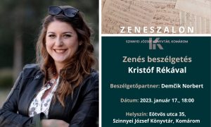 ZENESALON / Zenés beszélgetés Kristóf Rékával