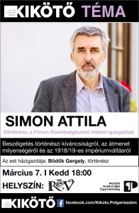Kikötő – Polgári Szalon / Simon Attila, történész