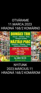 DOMÁCI TRH  /HÁZTÁJI PIAC