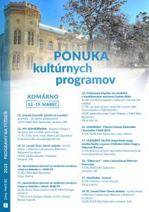 Komárno týždenný program