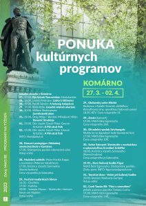 Komárno týždenný program