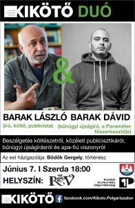 KIKOTO DUO / Beszélgetés Barak László költővel, publicistával és Barak Dávid bűnügyi újságíróval