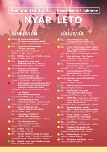Komárňanské kultúrne leto/ Komáromi kulturális nyár