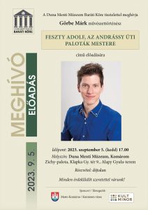 FESTY ADOLF, AZ ANDRÁSSY ÚTI PALOTÁK MESTERE