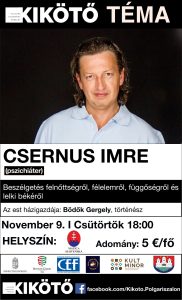 Kikötő – Polgári szalon “ Beszélgetés Csernus Imre pszichiáterrel