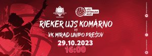 RIEKER UJS Komárno vs MIRAD UNIPO Prešov