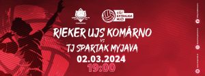 Rieker UJS Komárno vs TJ Spartak Myjava