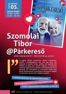 Szomolai Tibor: @Párkereső / önyvbemutató / prezentácia knihy