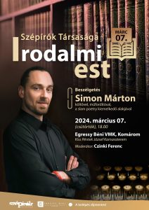 Irodalmi est Simon Márton