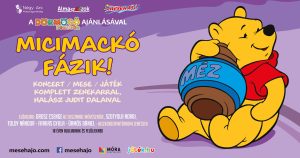 Micimackó fázik koncert / társas / játék
