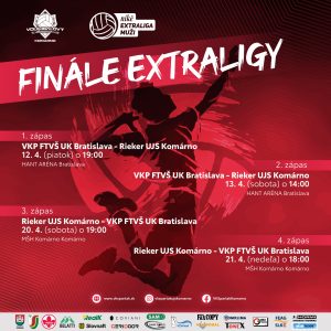 Finále EXTRALIGY / Rieker UJS Komárno – VKP FTVŠ UK Bratislava