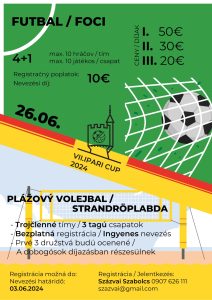 VII. IPARI CUP / Plážový volejbal – Futbal