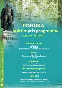 Ponuka kultúrnych programov