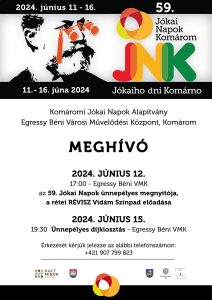 59. Jókai Napok Komárom
