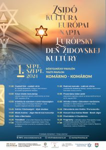 Európsky deň židovskej kultúry / Zsidó Kultúra Európai Napja