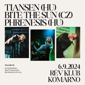 𝐓𝐢𝐚𝐧𝐬𝐞𝐧 + 𝐁𝐢𝐭𝐞 𝐓𝐡𝐞 𝐒𝐮𝐧 + 𝐏𝐡𝐫𝐞𝐧𝐞𝐬𝐢𝐬 koncert